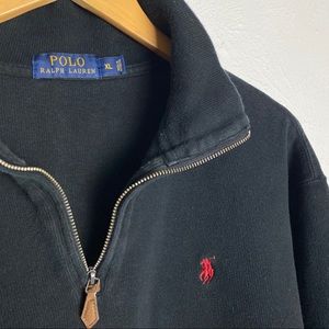 Polo Ralph Lauren Quarter Zip Pullover Sweater